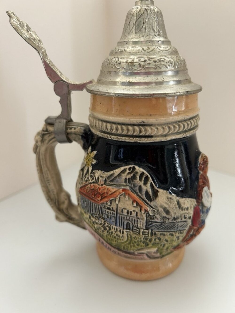 Vintage German Beer Stein Germany Souvenir Ceramic